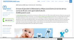 Desktop Screenshot of dentistamilano.com